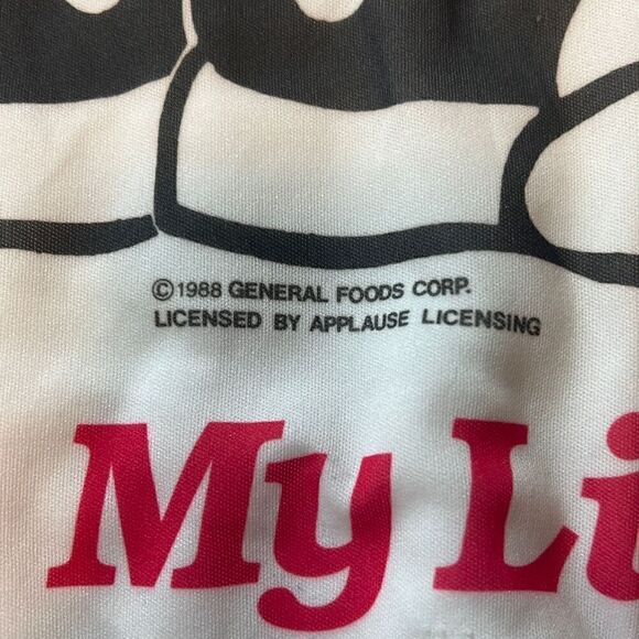 Vintage‎ Jerzees Crewneck Sweatshirt Mens Large Repurposed 80s Tang Trio Read my - Picture 6 of 6